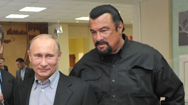 Seagal po neúspěších našel útěchu u Putina. Točí "dokument" na okupované Ukrajině; Zdroj foto: ČTK