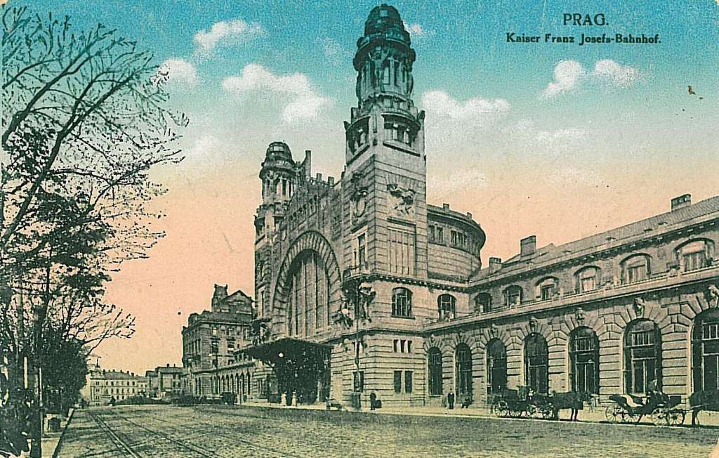 Hlavní nádraží - historické fotografie - ČD