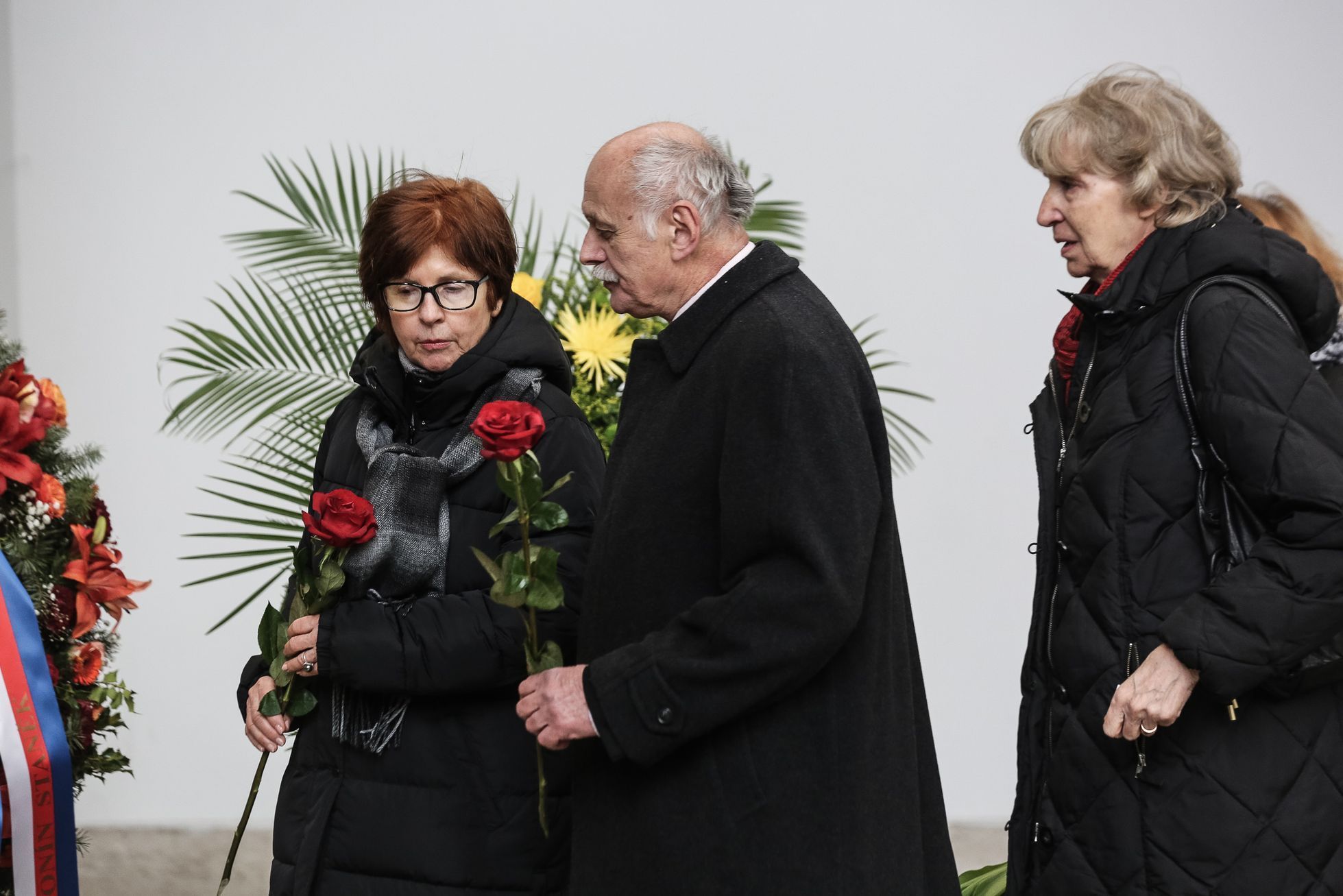 Pohřeb režiséra Václava Vorlíčka, krematorium Strašnice, Praha, 12. 2. 2019