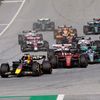 Start sprintu v rámci GP Rakouska F1 2022