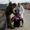 Ukrajina hranice uprchlíci