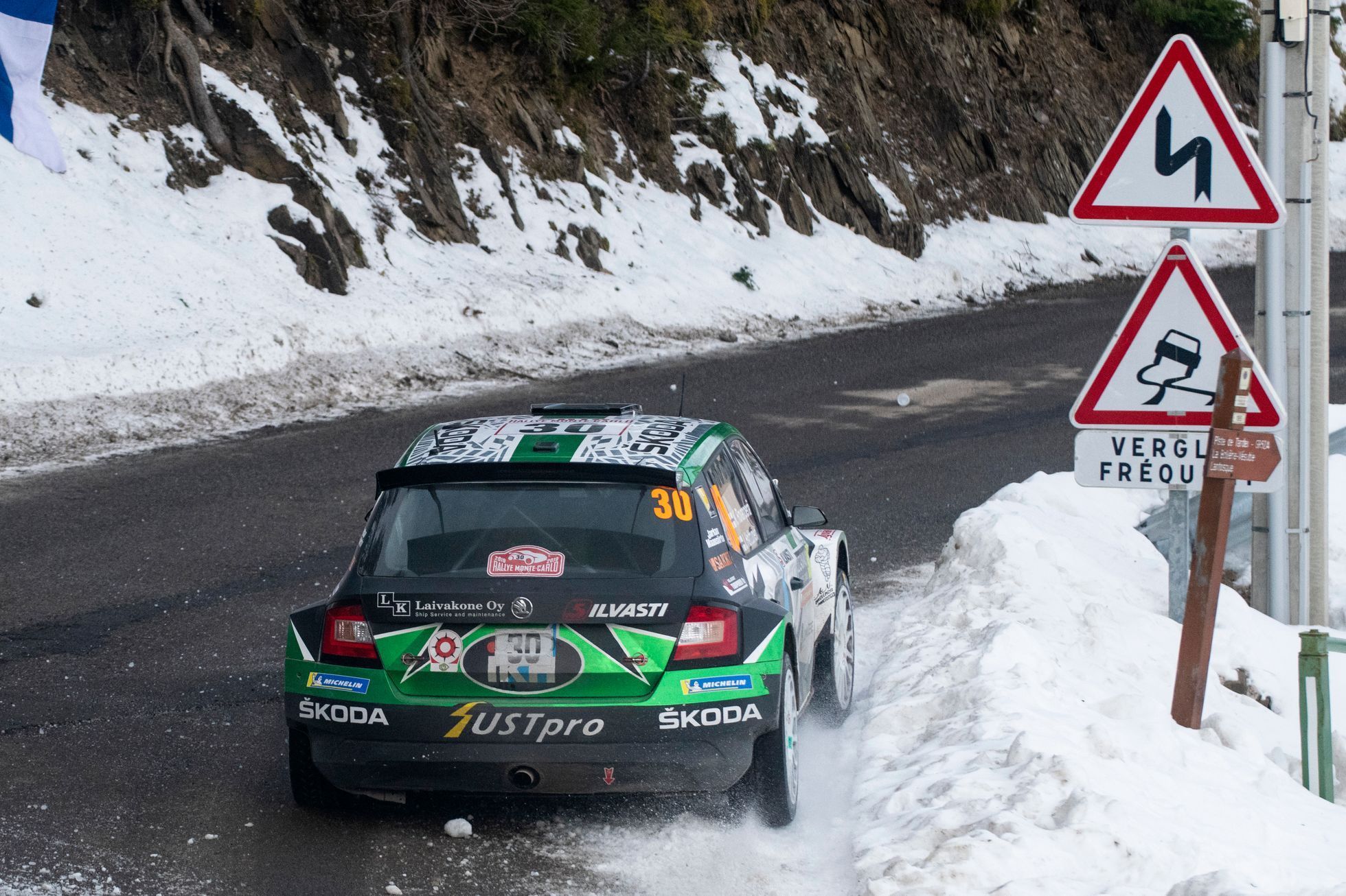 Rallye Monte Carlo 2019: Kalle Rovanperä, Škoda