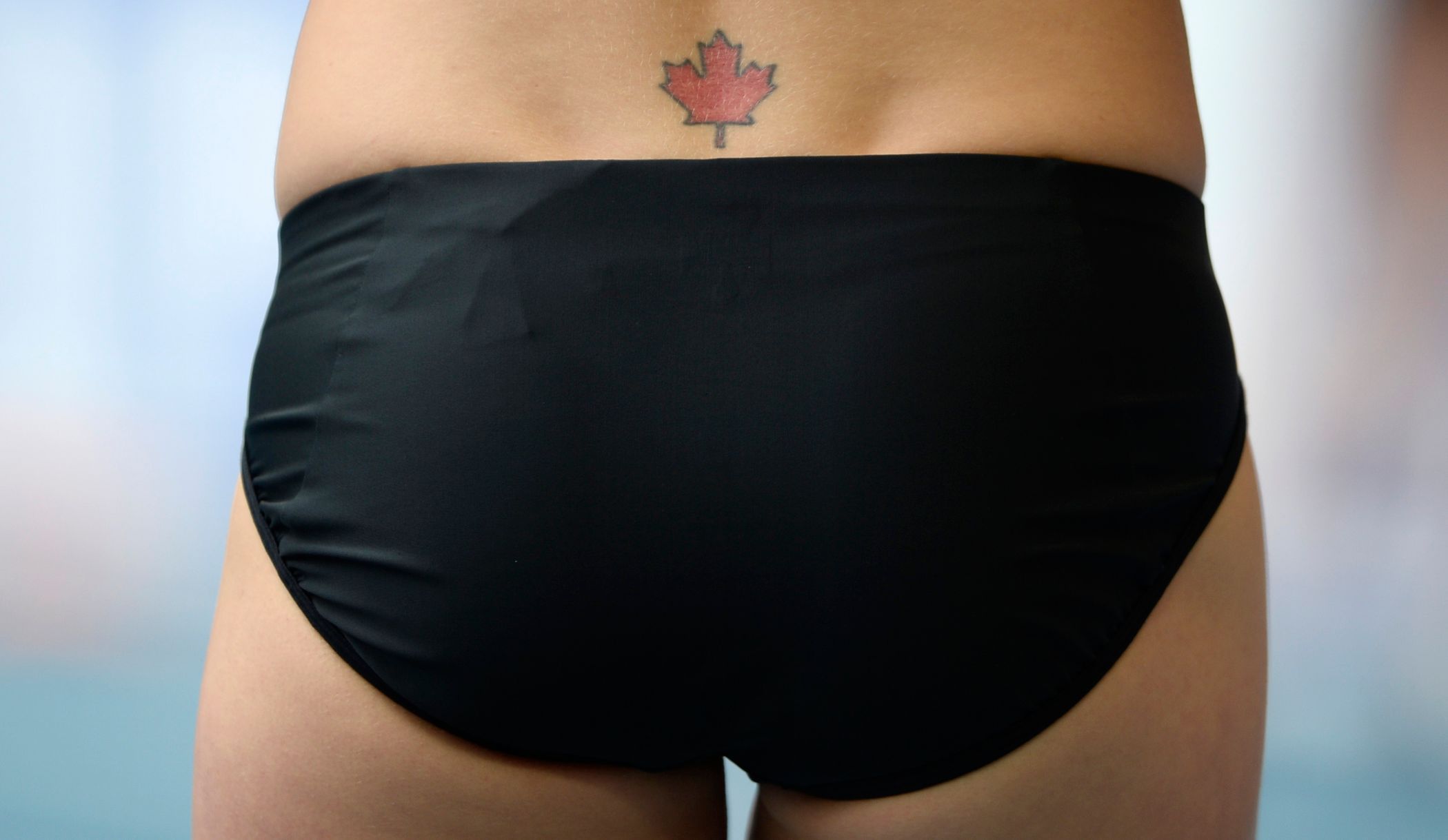 Tetování Theisen Eatonové na MS v atletice 2013