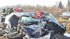 Tragická nehoda u Prostějova, zemřelo šest lidí
