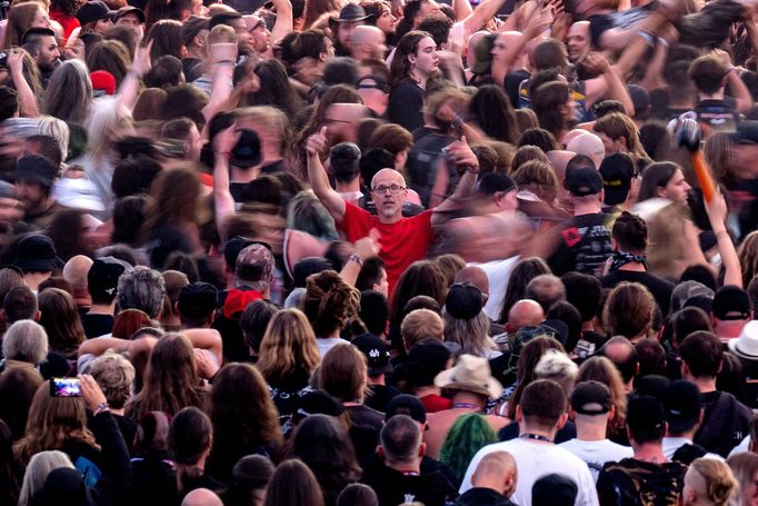 Snímek z letošního ročníku festivalu Brutal Assault.