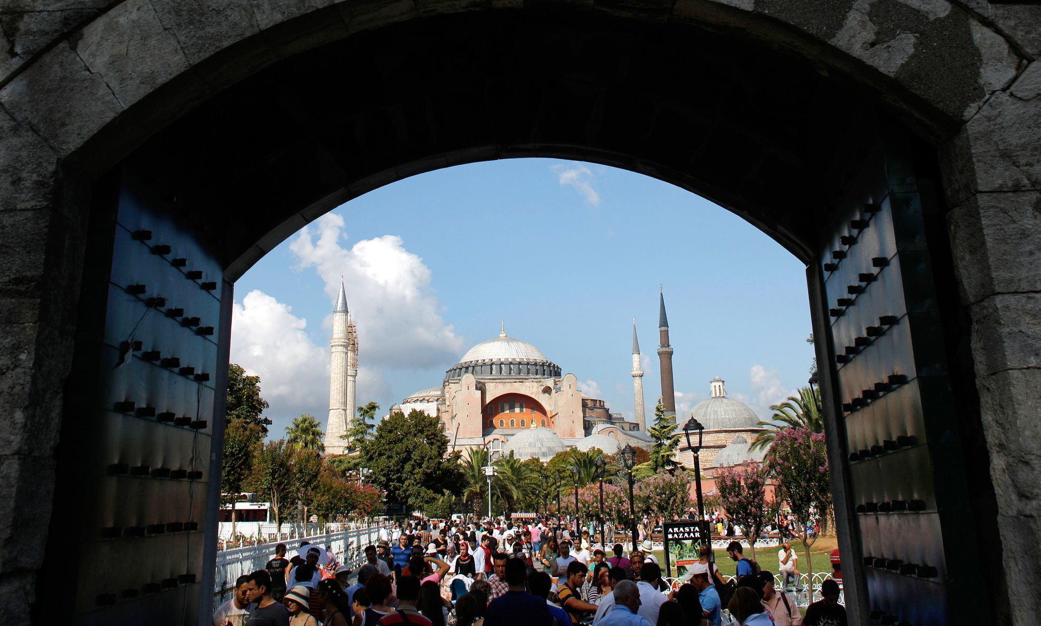 Jednorázové užití / Fotogalerie / Tak vypadá istanbulský megachrám  Hagia Sofia