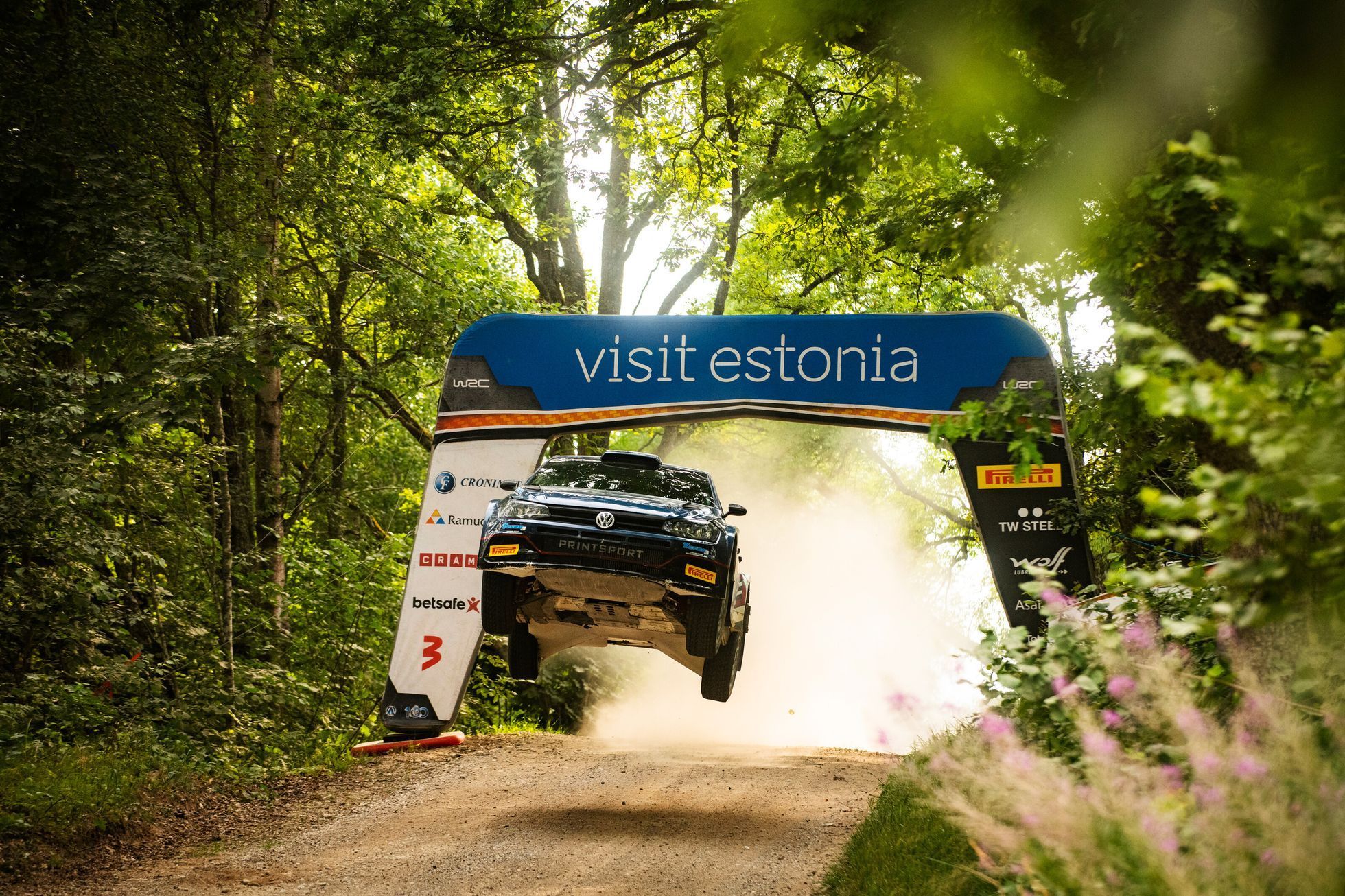 Nikolaj Grjazin, Volkswagen na trati Estonské rallye 2021