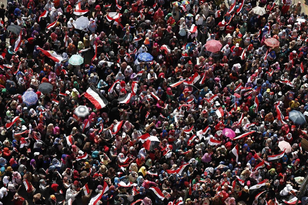 Káhirské náměstí Tahrír, 3. července 2013