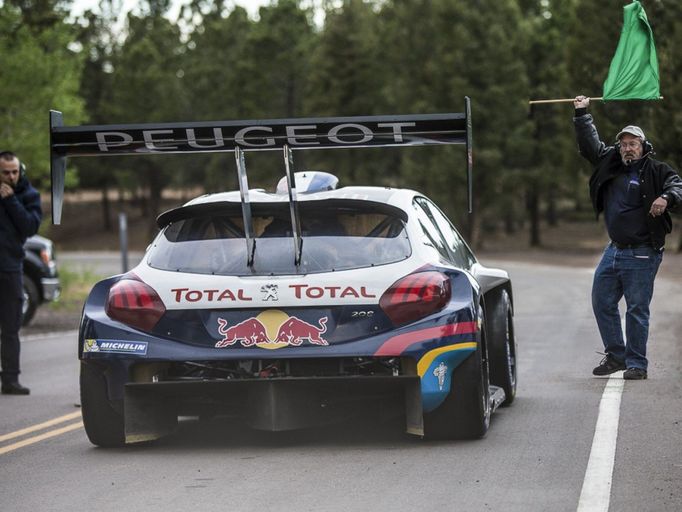 Pikes Peak 2013: Sébastien Loeb, Peugeot 208 T16 Pikes Peak