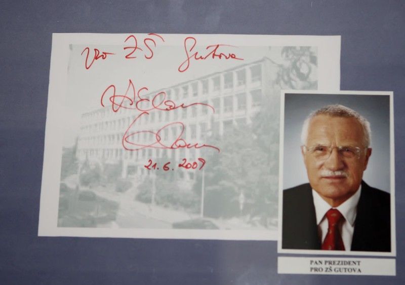 Prezident vítá prvňáky