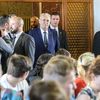 Miloš Zeman zahájil školní rok na Akademii řemesel Praha - Střední škole technické v Praze