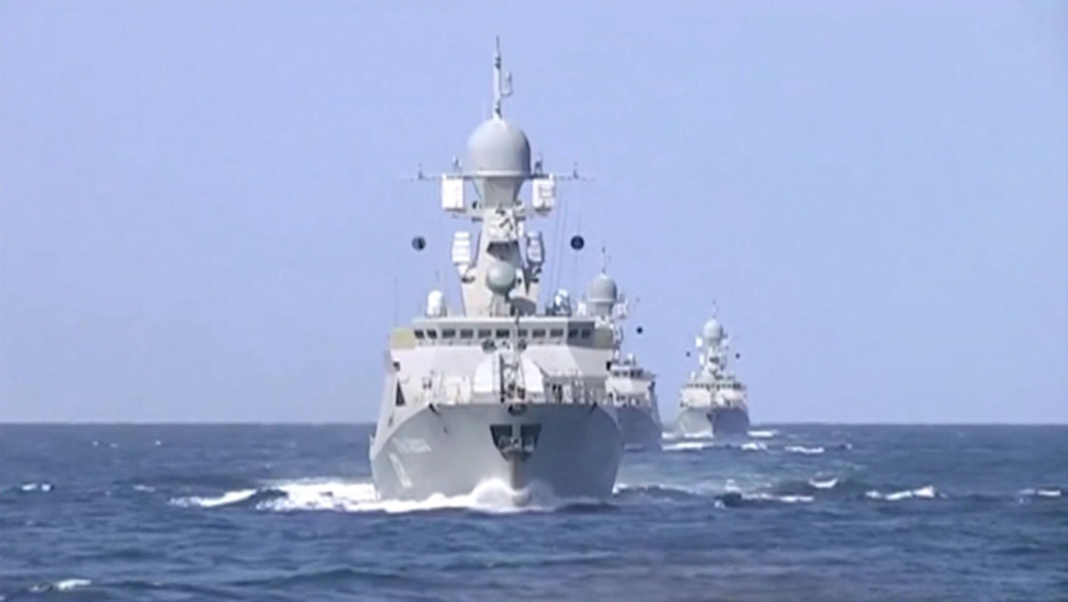 Sýrie - Rusko - Kaspické moře - loď - rakety
