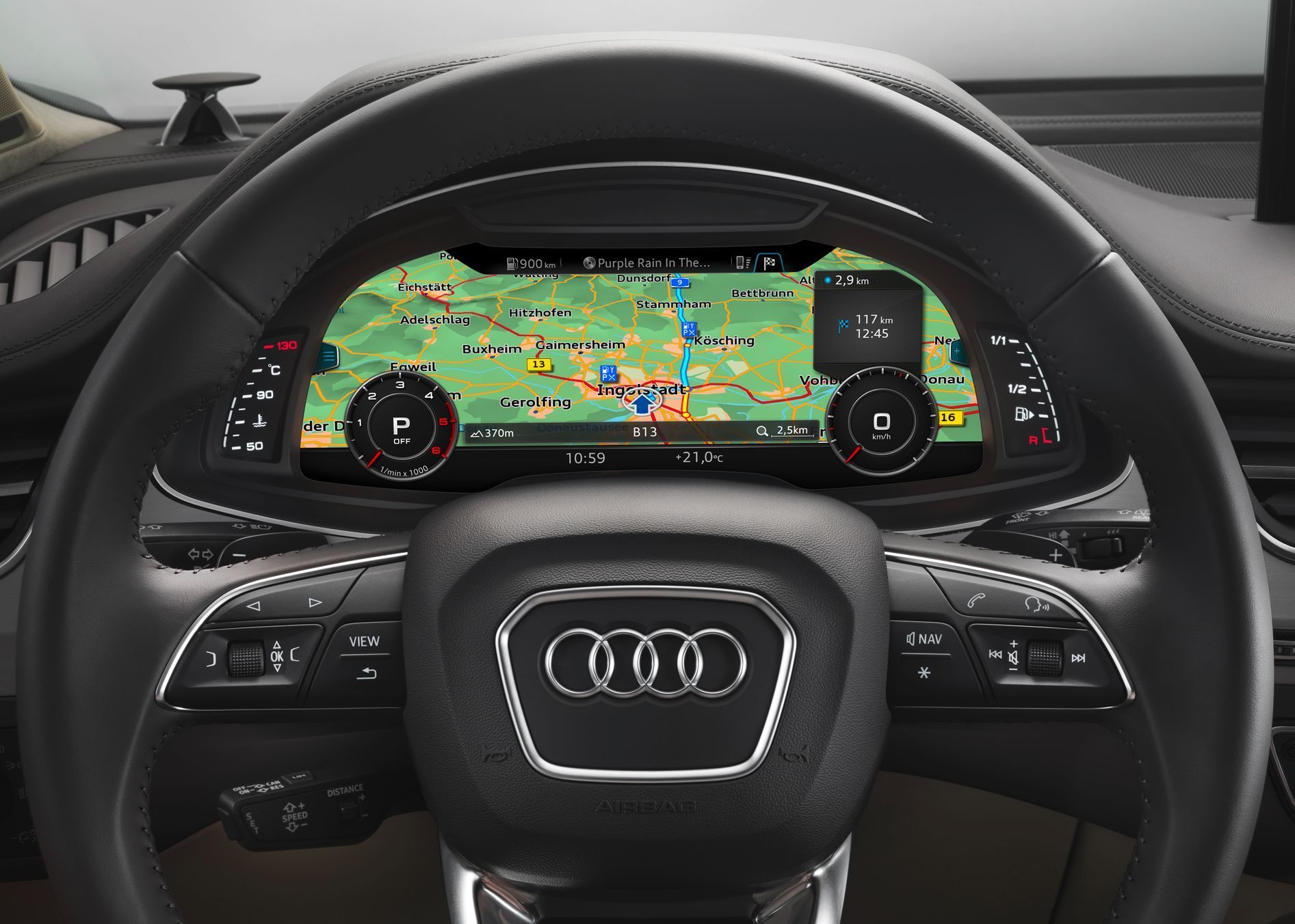 Nová výbava - TFT displej Audi