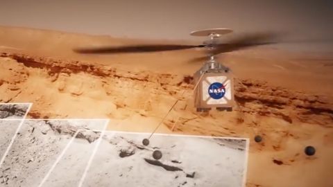 NASA vyšle na Mars miniaturní vrtulník. Bude řízen ze Země