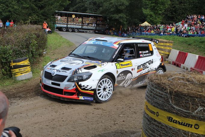 Barum rallye 2014: Pavel Valoušek, Škoda Fabia S2000