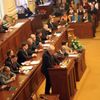 Prezident Zeman před poslanci