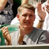Bastian Schweinsteiger na Wimbledonu 2015