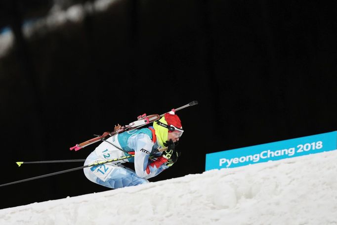 ZOH 2018, biatlon sprint Ž: Veronika Vítková