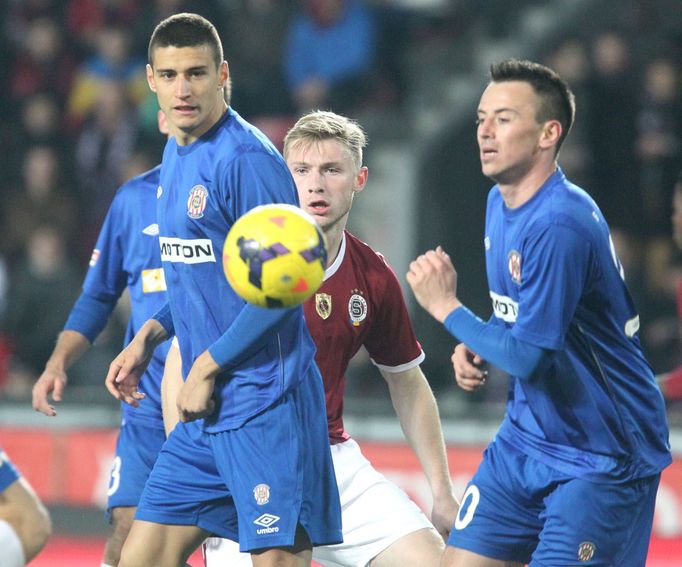 Sparta vs. Brno, utkání Gambrinus ligy (Jakub Brabec)