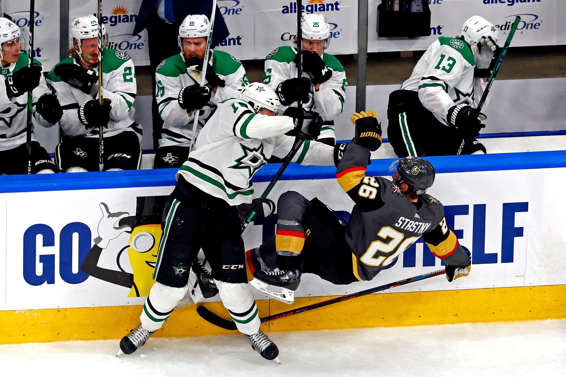 hokej NHL: Stanley Cup Playoffs-Dallas Stars at Vegas Radek Faksa