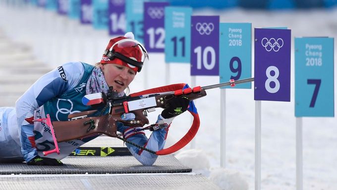 Veronika Vítková, největší současná hvězda českého biatlonu, se v Rusku nepředstaví.