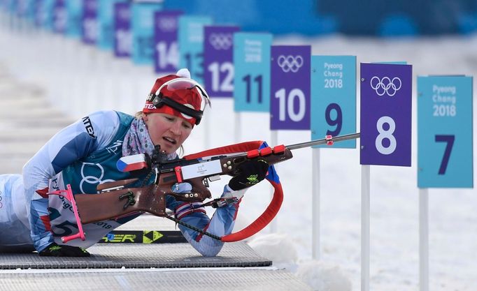 Veronika Vítková ve vytrvalostním závodě na ZOH 2018