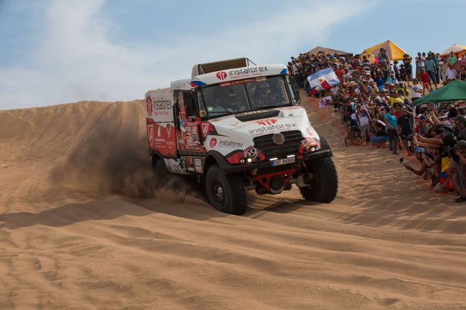 Rallye Dakar 2018, 1. etapa: Aleš Loprais, Tatra