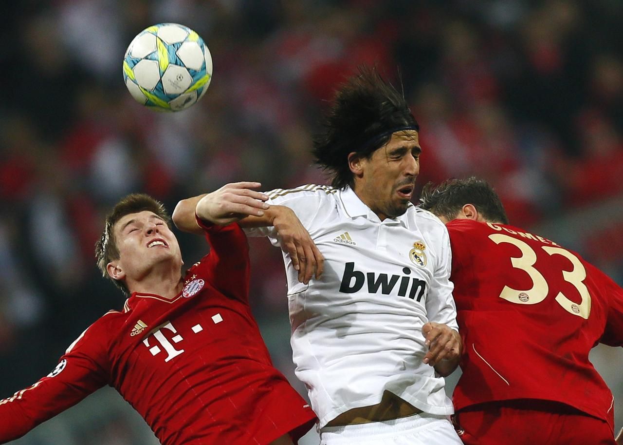 Liga mistrů: Bayern - Real (Kroos, Khedira, Gomez)