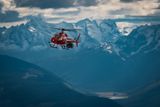 Kolo, helikoptéra, 17km dlouhý trail k řece… Nahoře sníh, dole koupání… Pro mě je to životní sen