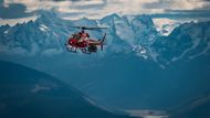 Kolo, helikoptéra, 17km dlouhý trail k řece… Nahoře sníh, dole koupání… Pro mě je to životní sen