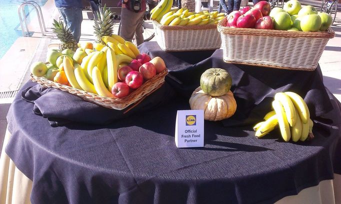 Lidl je od nové sezony sponzorem týmu, mimo jiné se bude celý rok starat o dodávky čerstvého ovoce.