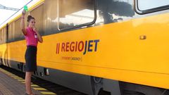 Vlaky Regiojet - ilustrační foto