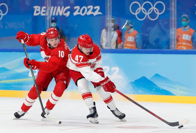 Rusko vs. Dánsko, čtvrtfinále olympijských her.