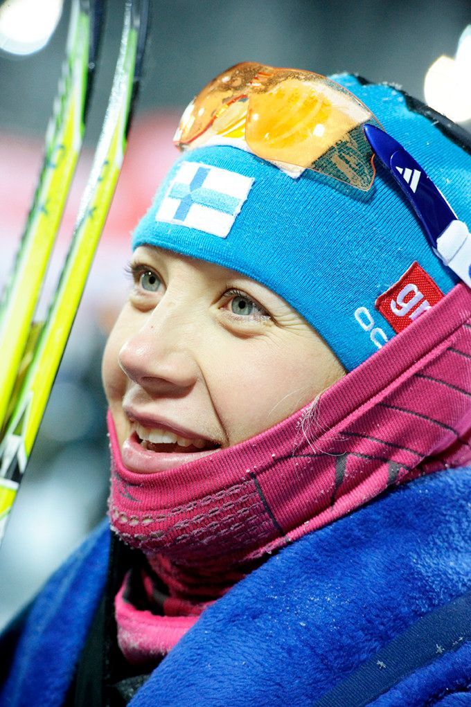 Finská biatlonistka Kaisa Mäkäräinenová