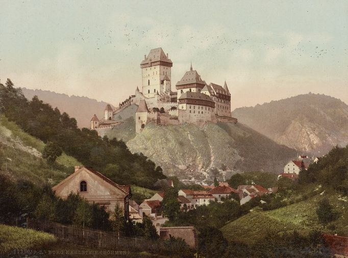 Česko a Slovensko na historických fotochromových snímcích, pořízených kolem roku 1900