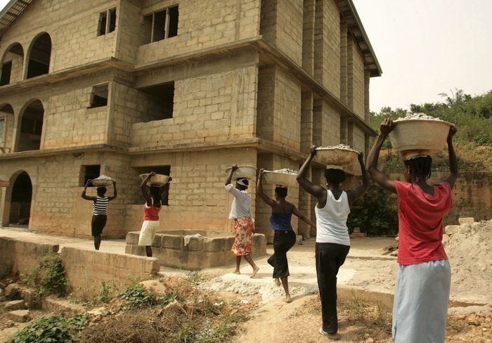 Drtiči kamene v Ghaně4