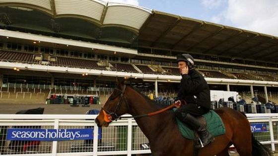 Vichřice přerušila slavný dostihový Cheltenham Festival