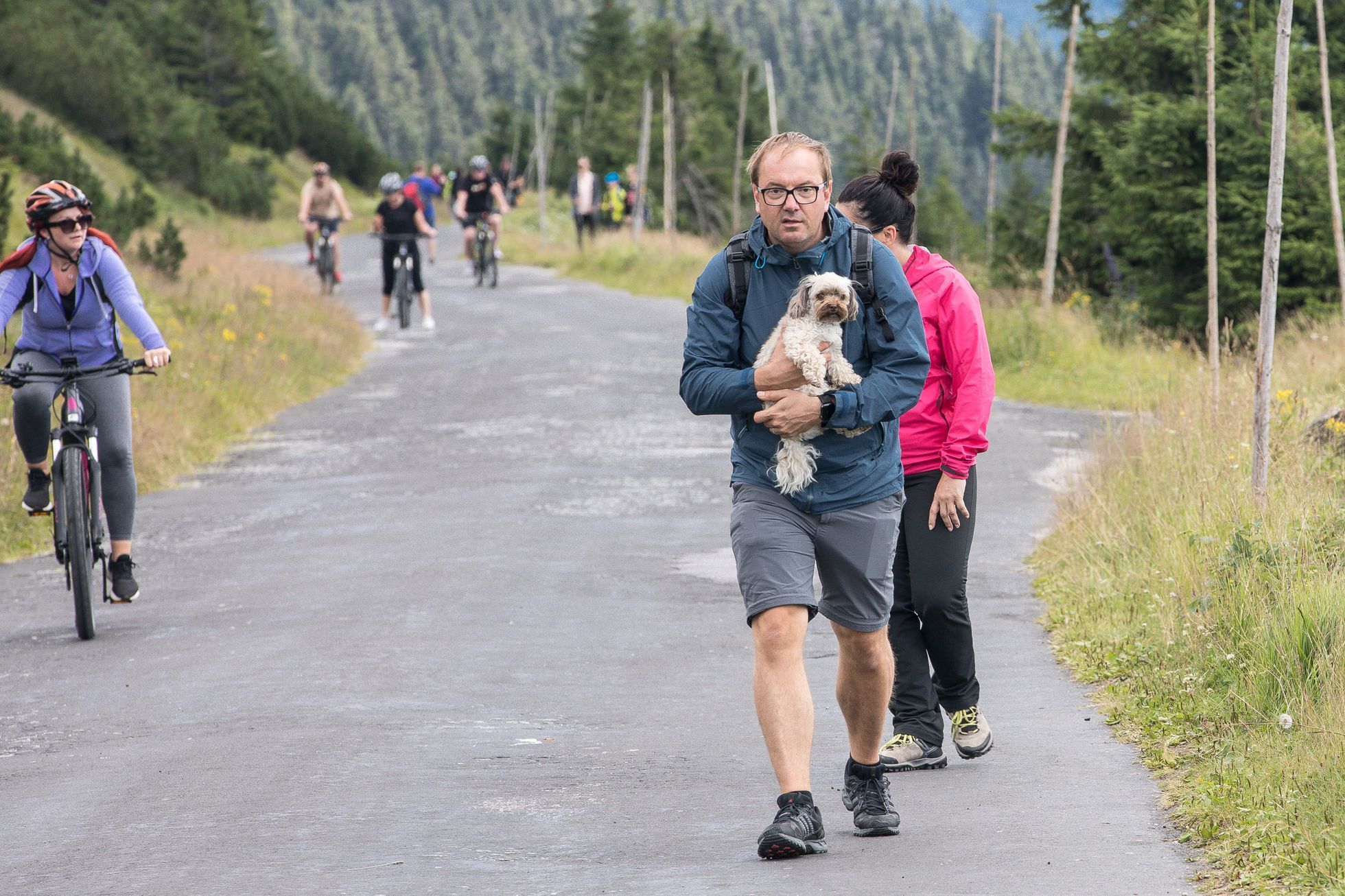 KRNAP overturismus, turisté, Národní park Krkonoše, turistika, správce, ranger, výlet, dovolená