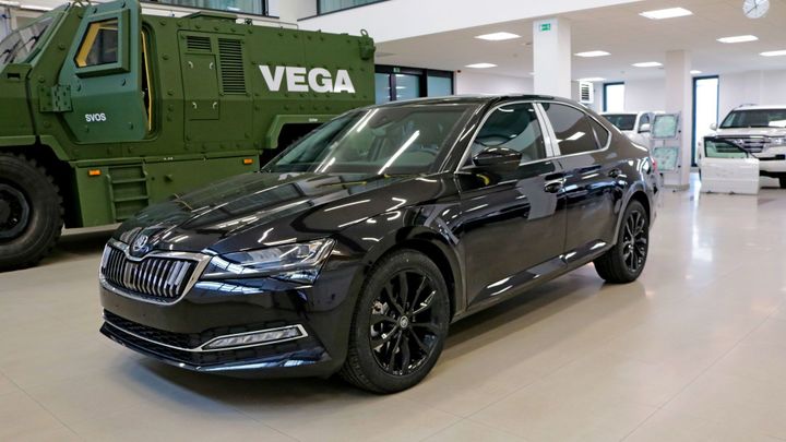 Pancéřovaná Škoda Superb do detailu: Úrovní ochrany překvapí, v Evropě je žádaná; Zdroj foto: Eva Srpová
