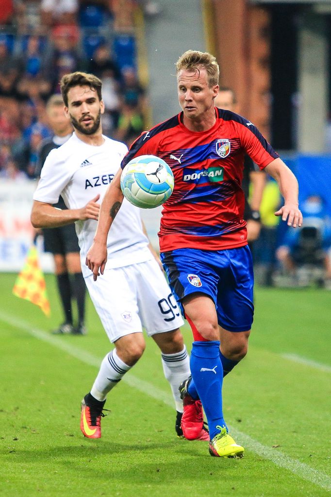 Viktoria Plzeň - FK Karabach, 3. předkolo Ligy mistrů 2016/17. Limberský a Quintana