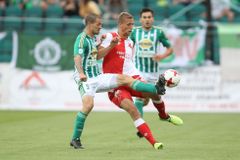 Živě: Slavia - Bohemians 1:0, po vršovickém derby se díky Hušbauerovi raduje Slavia