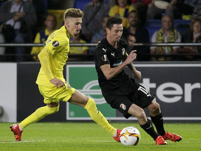 EL, Villarreal-Plzeň: Samuel Castillejo - Milan Petržela