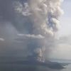 Filipíny sopka Taal erupce