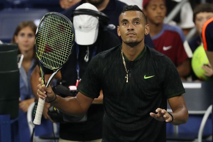 Nick Kyrgios na US Open 2016