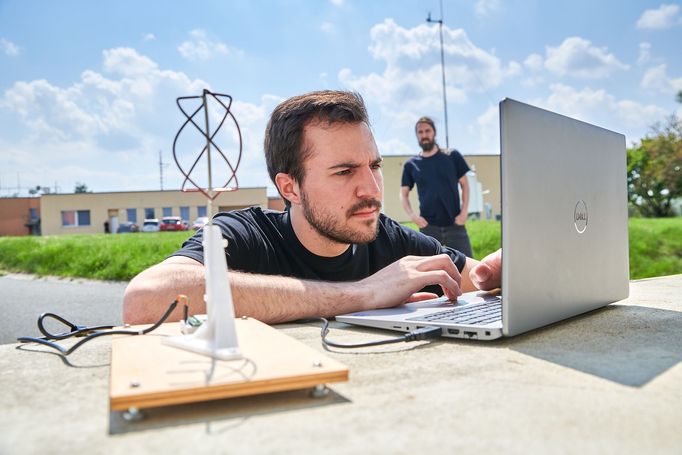 Student FEL ČVUT Jakub Dvořák vyslal sondu do stratosféry.