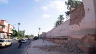 Maroko, Marrákeš, zemětřesení