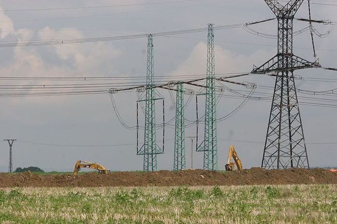 Nošovice , stavba průmyslové zóny pro Hyundai