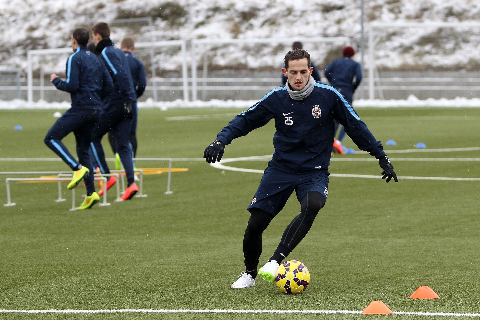 Fotbalová Sparta zahájila přípravu na jaro 2015