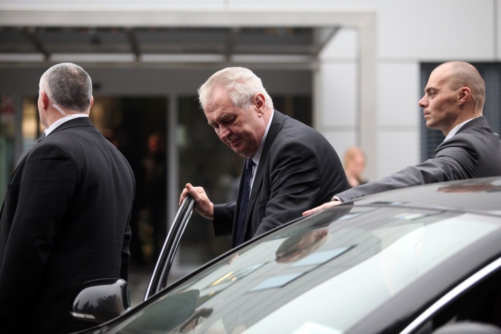 Miloš Zeman v Trutnově