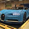 Bugatti Chiron z Lego kostek